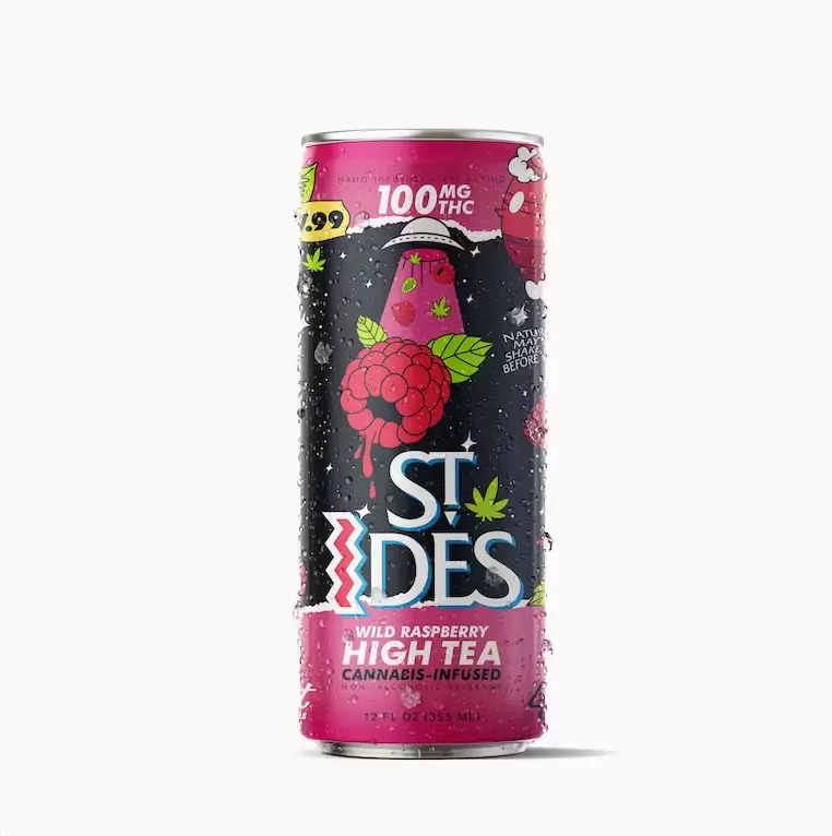 St. Ides Tea Raspberry 100mg