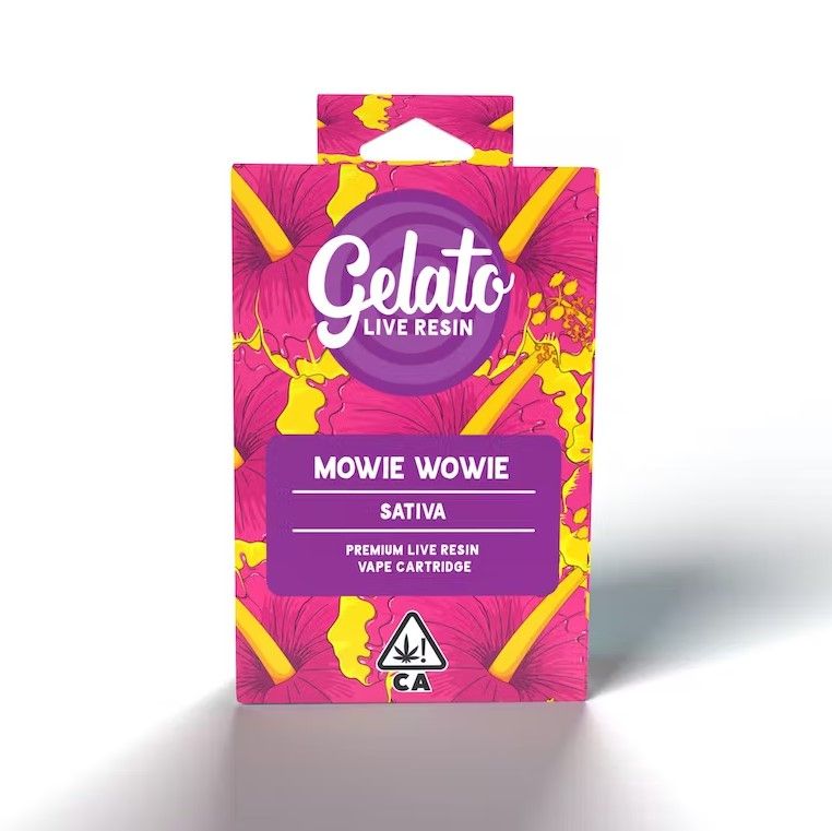 Gelato Live Resin Cartridge Mowie Wowie 1g