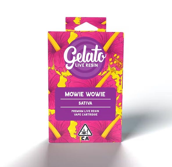 Gelato Live Resin Cartridge Mowie Wowie 1g