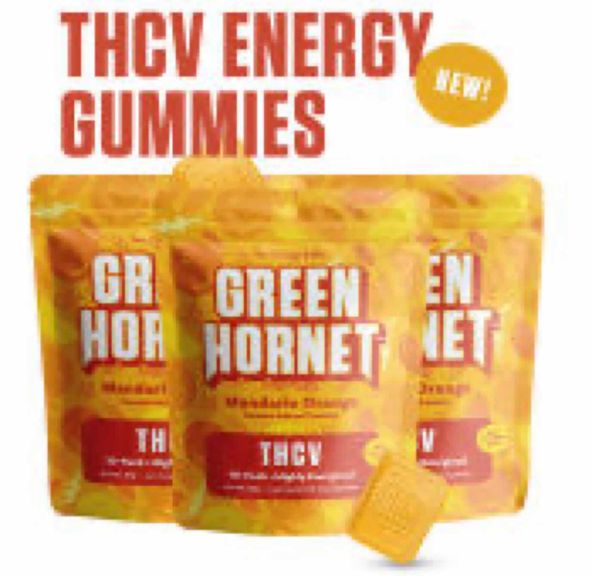 GREEN HORNET MANDARIN ORANGE THCV 100MG