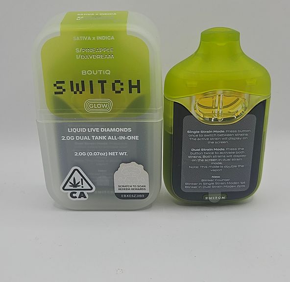 Boutiq Switch / Glow - Disposable - Pineapple x Daydream - 2G