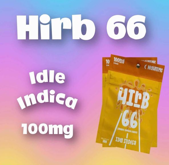 HIRB 100mg INDICA GUMMIES