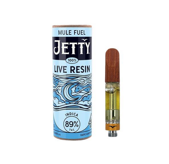 Jetty Live Resin Cartridge Mule Fuel 1g