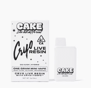 Cake Live Resin AIO Vape OG Kush 1g