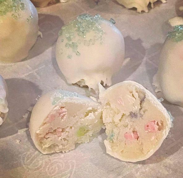 70mg Birthday Cake Cookie Dough Truffles