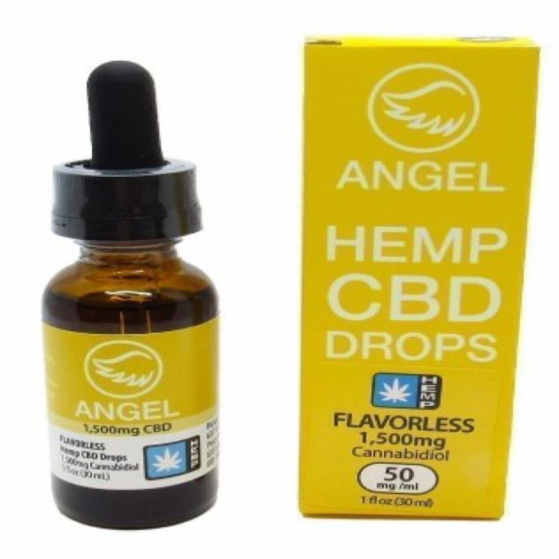 Angel Flavorless CBD Tincture: 1500mg