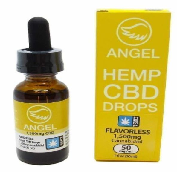 Angel Flavorless CBD Tincture: 1500mg
