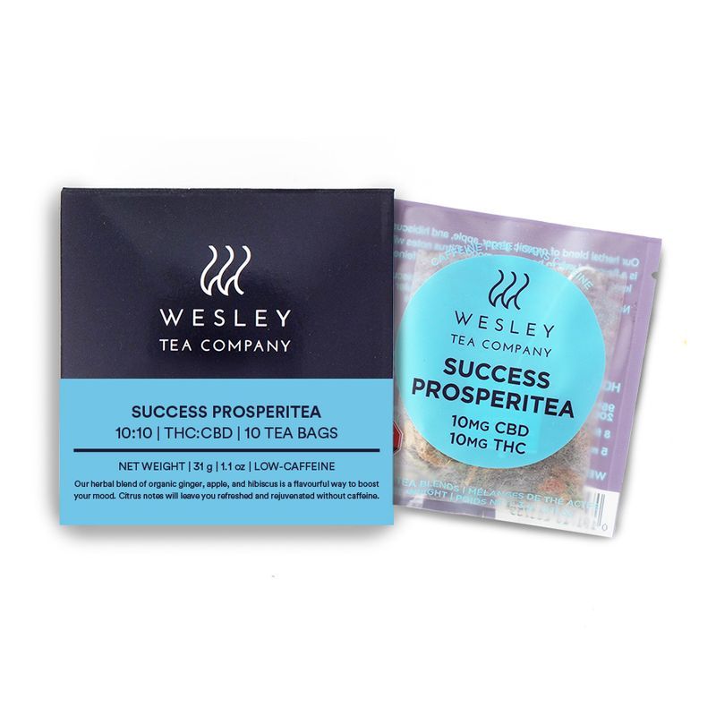 Success Prosperitea 10mg CBD-10mg THC 10-pack | Wesley Tea