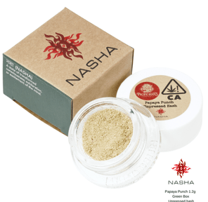 Nasha — Papaya Punch Green Unpressed Hash (Pacific Roots Farm)