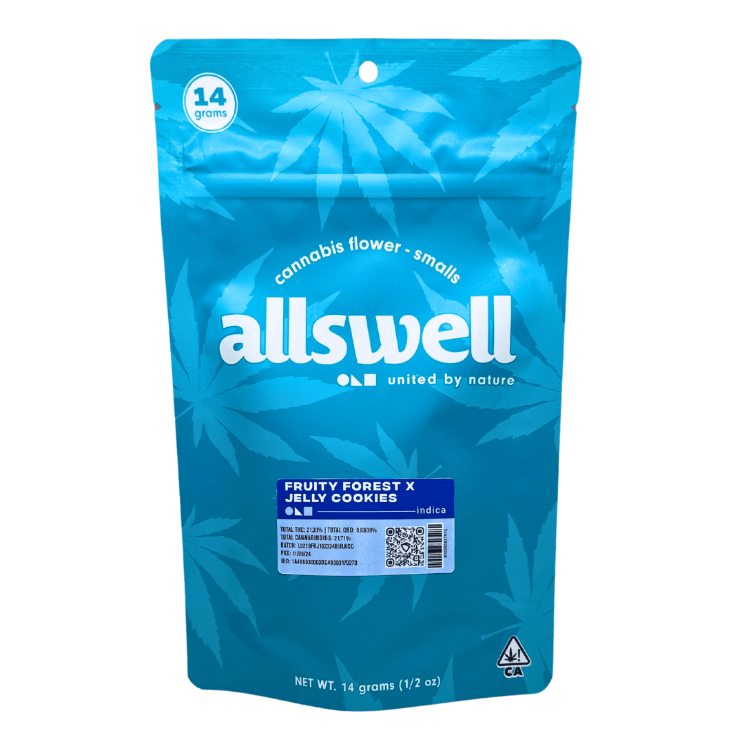 Allswell - Fruity Forest X Jelly Cookies Indica Small Flower 14g