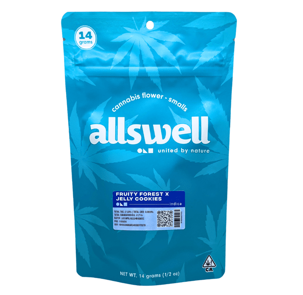 Allswell - Fruity Forest X Jelly Cookies Indica Small Flower 14g