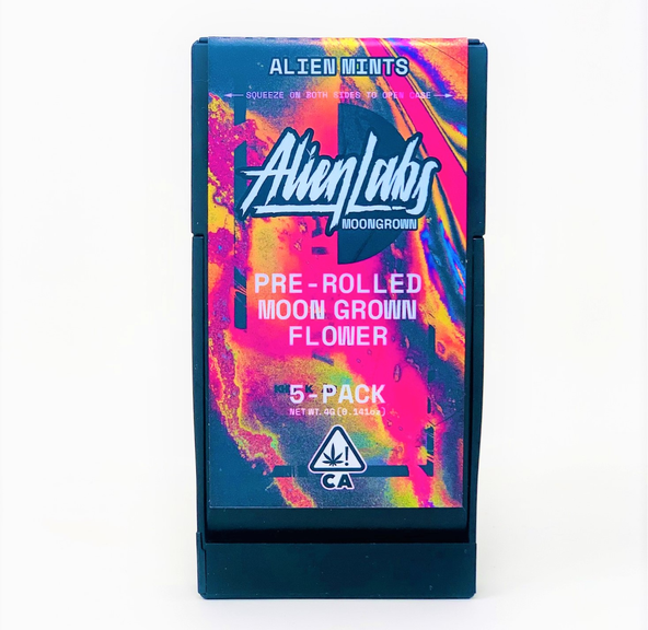 ALIEN LABS - 5PK PREROLL - ALIEN MINTS OUTDOOR