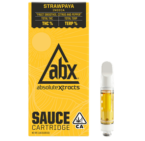 ABX | Vape Cart | 1g | Sauce | Strawpaya