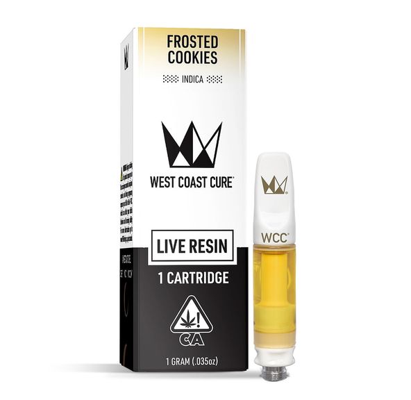 Frosted Cookies Live Resin Cartridge - 1G
