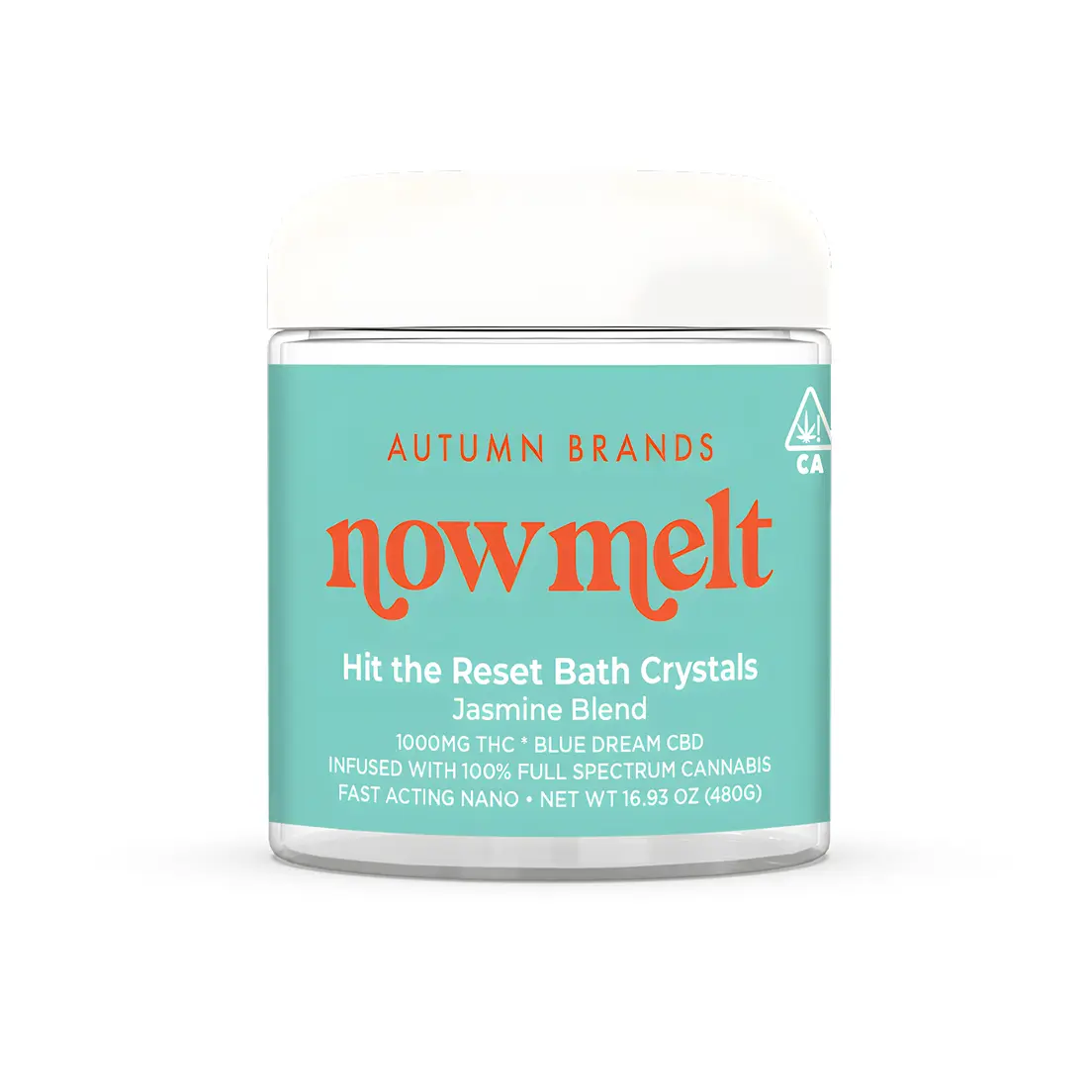 Autumn Brands | Bath Crystals | 480g | THC/CBD | Hit The Reset | Jasmine