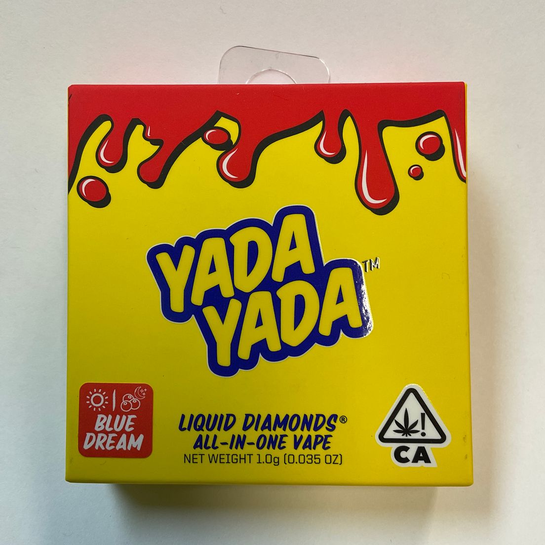 Yada Yada: 1g AIO: Liquid Diamond: Blue Dream