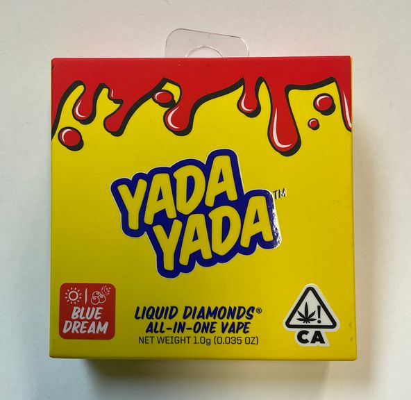 Yada Yada: 1g AIO: Liquid Diamond: Blue Dream