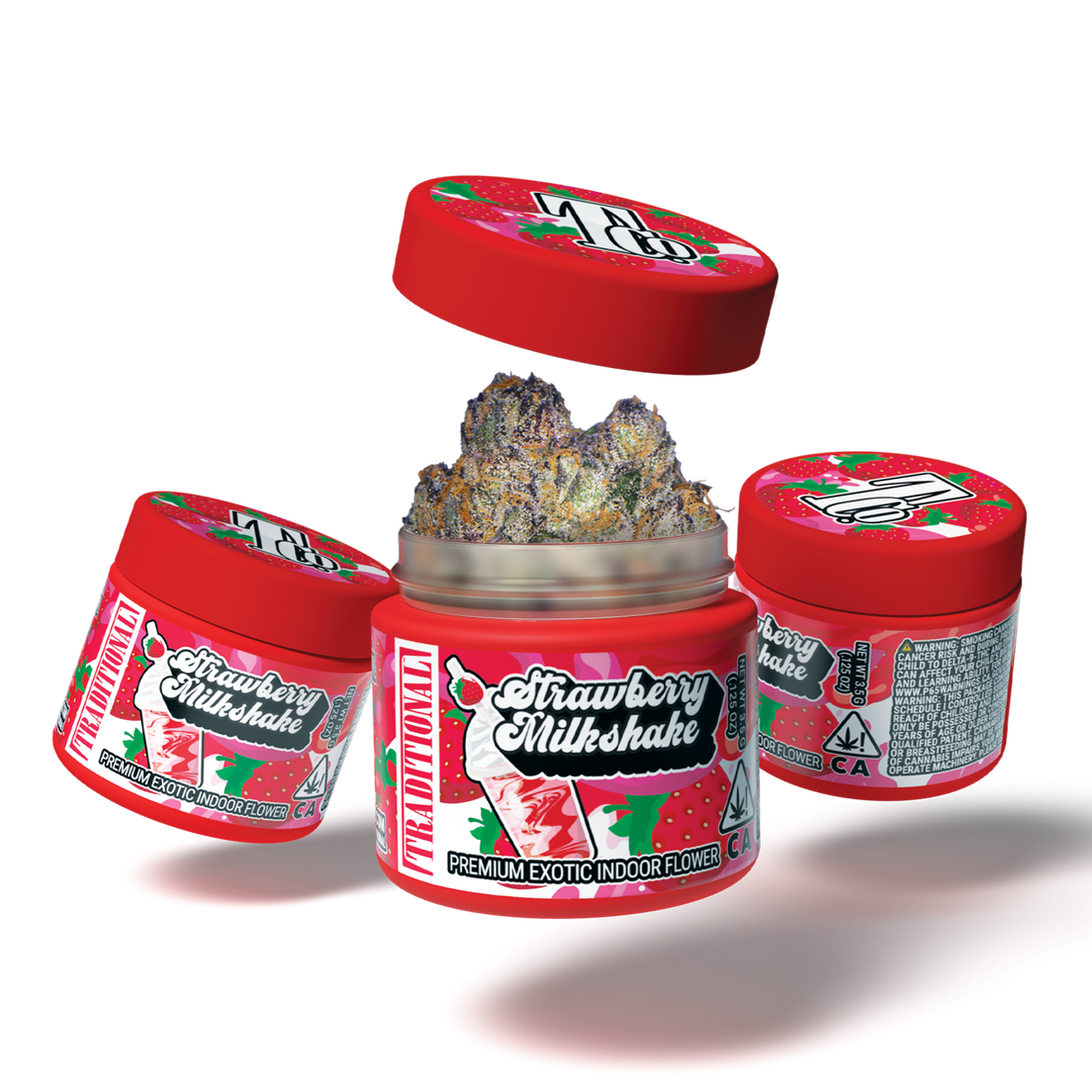 Traditional | Flower | 3.5g | Strawberry Milkshake