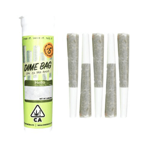 Dime Bag - Kali Mist Preroll 5pk (2.5g)