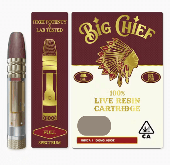 Big Chief - Cereal Milk - 1g Live Resin Cartridge