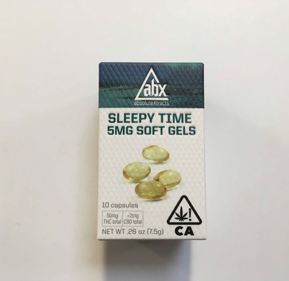 ABX Sleepytime 5mg Softgels (10 capsules)