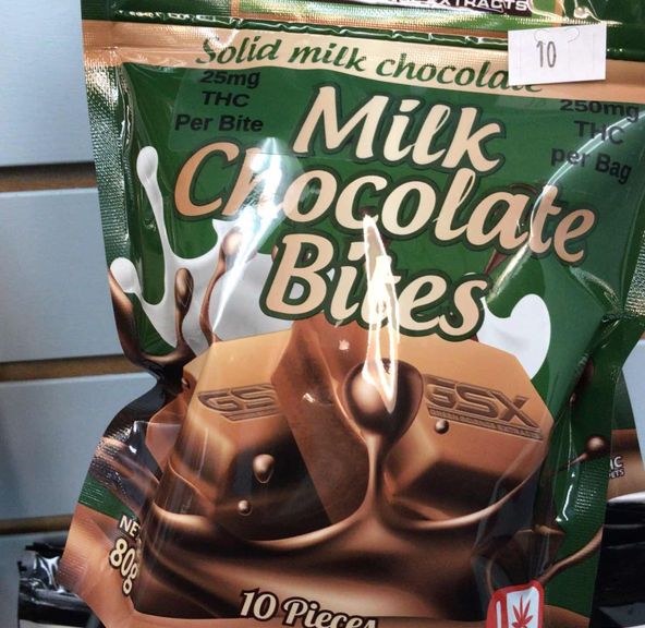 GSX Chocolate Bites Chocolate 250mg