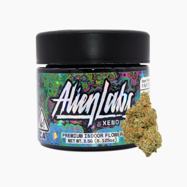 B. Alien Labs 3.5g Flower - Quality 9.5/10 - Xeno (~31% THC)