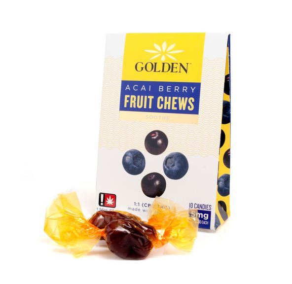 Chalice - 1:1 Acai Berry Chews Pack - Gummy - 55mg