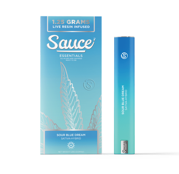 Sauce | AIO Vape | 1.25g | Live Resin | Sour Blue Dream