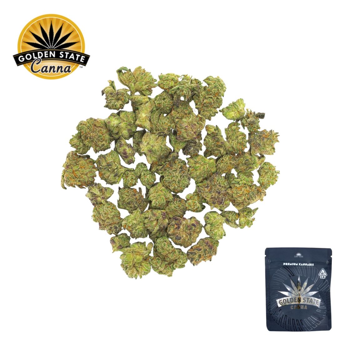 - Golden State Canna - Atomic Belts Smalls | 28g | THC 28%