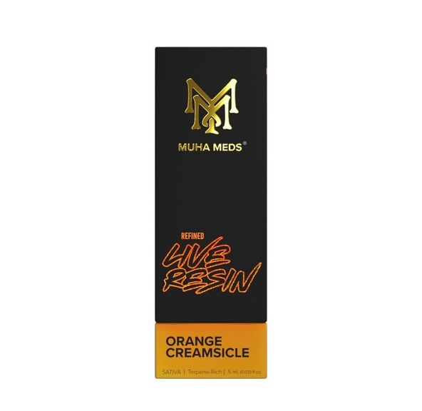 Orange Creamsicle, 1g, Disposable, 90.54% - Muha Meds