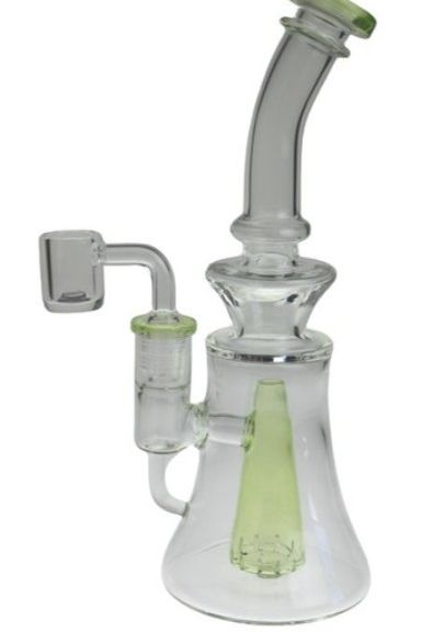 8" Pyramid Perc Dab Rig