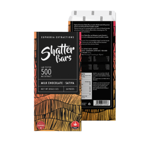 Caramel Sativa 500mg Shatter Bar