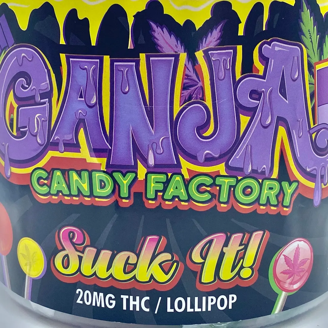 20mg Blue Raspberry Suck It Lollipops