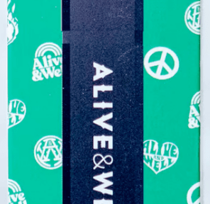 Alive & Well - 1g Cured Resin AIO Vape - Garlic Budder