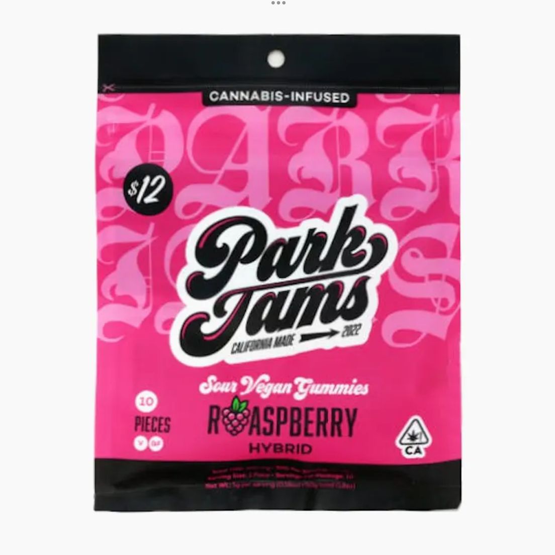 100mg Gummy - Park Jams - Raspberry