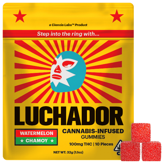 Luchador Gummies Watermelon Chamoy