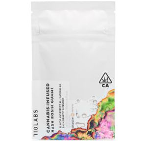 710 Blueberry Noir Hash Rosin Gummies 10PK 100mg