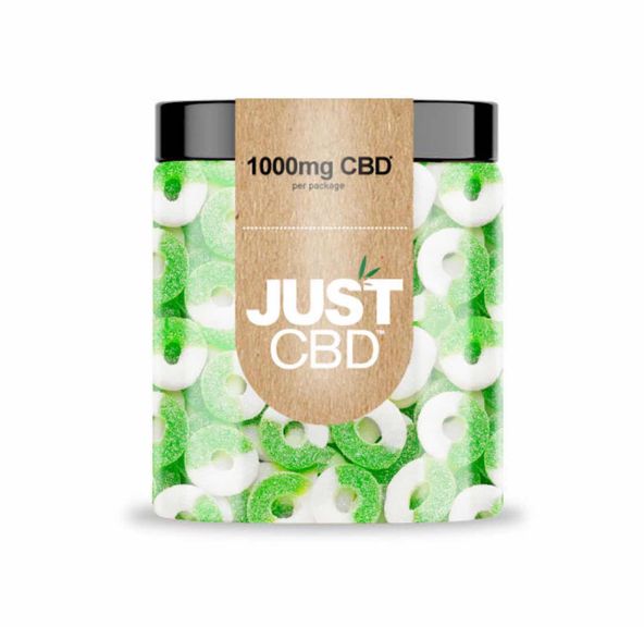 CBD Gummies 1000mg APPLE RINGS