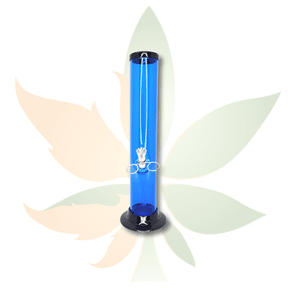12" Acrylic waterpipe with metal slider