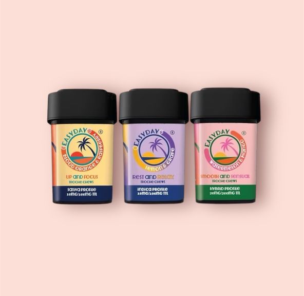 Gummies- Up and Focus Blood Orange & Raspberry 10mg THC 10-pk