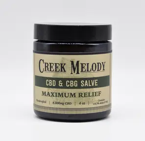 Creek Melody CBD & CBG Salve, 8000mg, 4oz