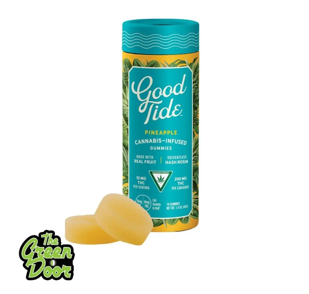 GOOD TIDE - Pineapple Rosin - Gummies - 10PK - 100MG