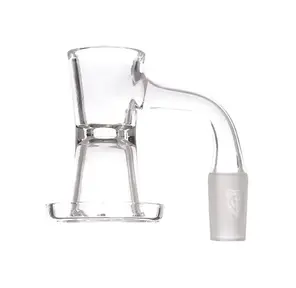 Bear Quartz Hourglass Slurper Banger 10mm Male 90º