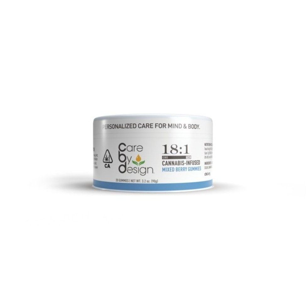 CBD 18:1 Mixed Berry Gummies