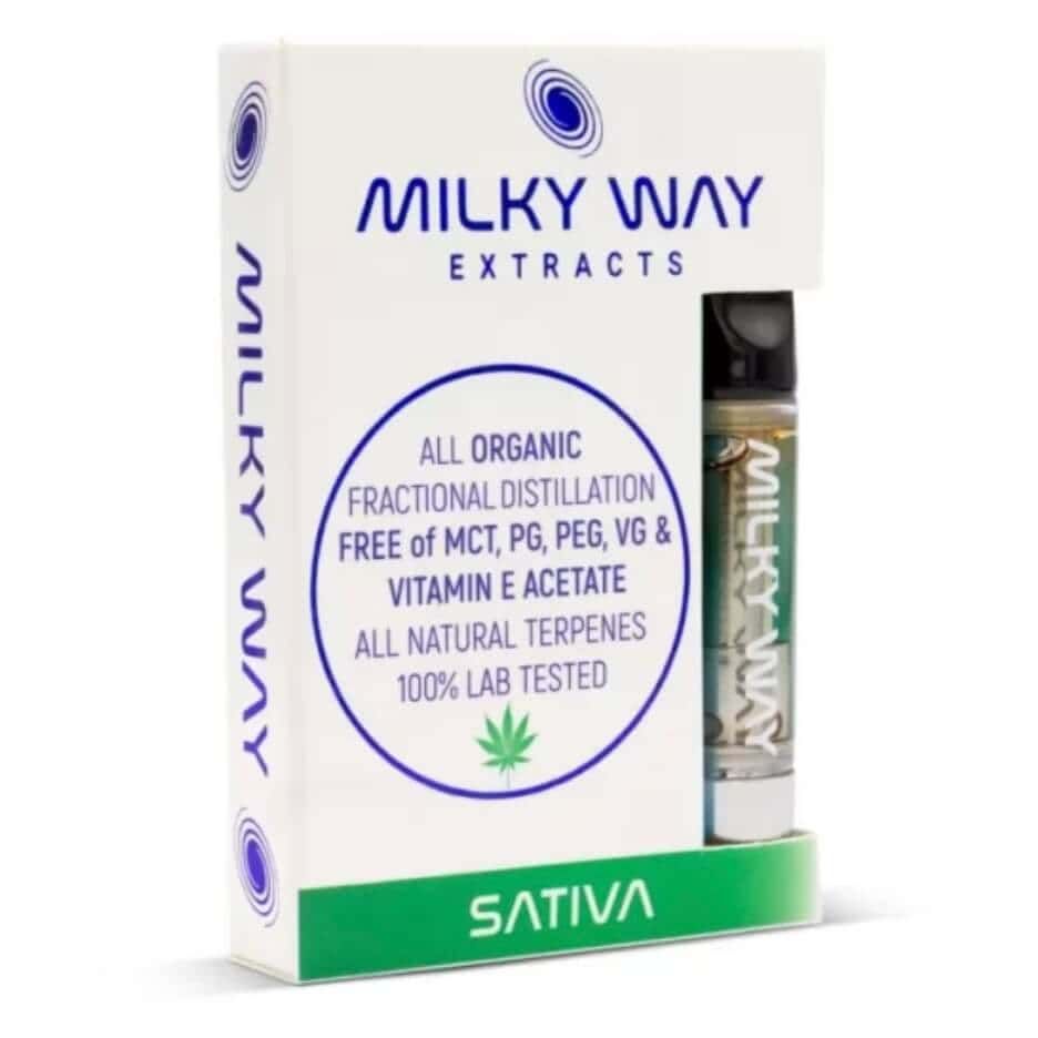 Jack Herer Vape Cartridge - Milky Way