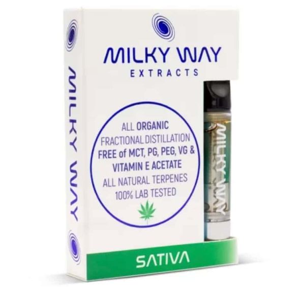 Jack Herer Vape Cartridge - Milky Way