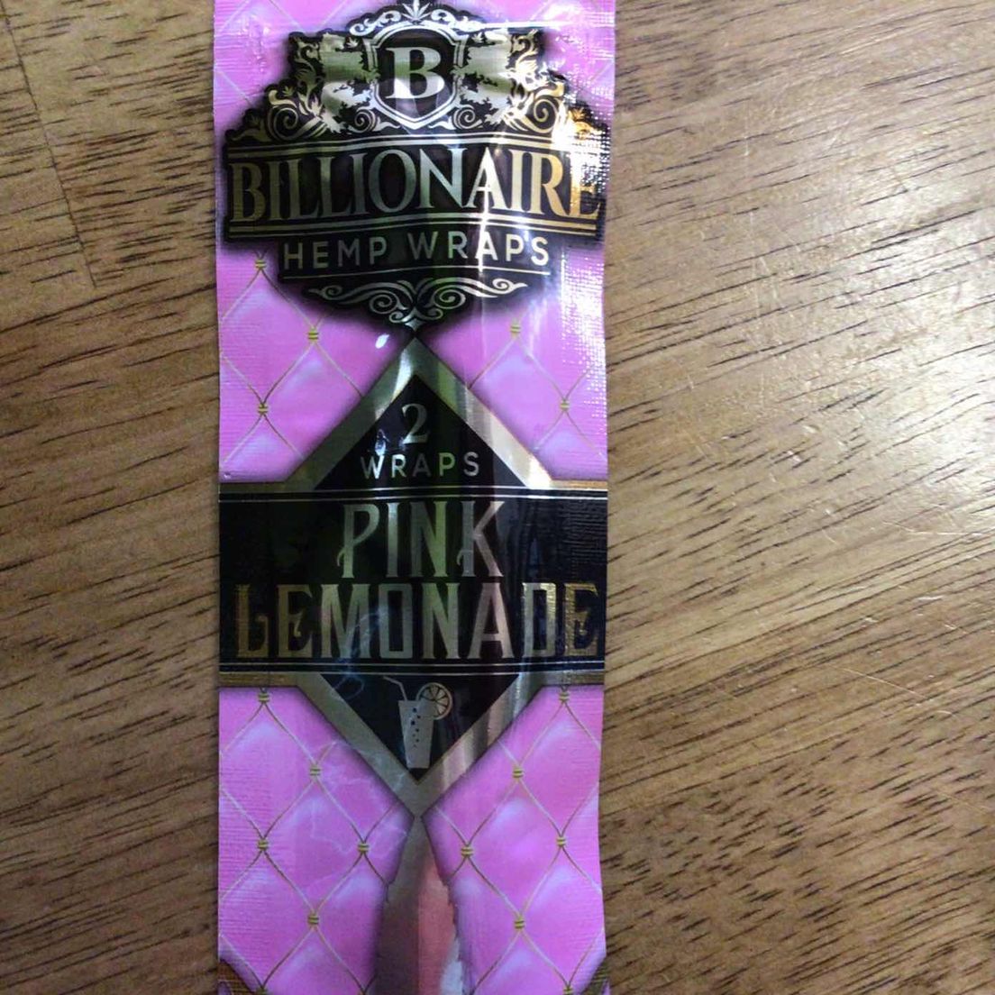 Billionaire Hemp Wraps- Pink Lemonade