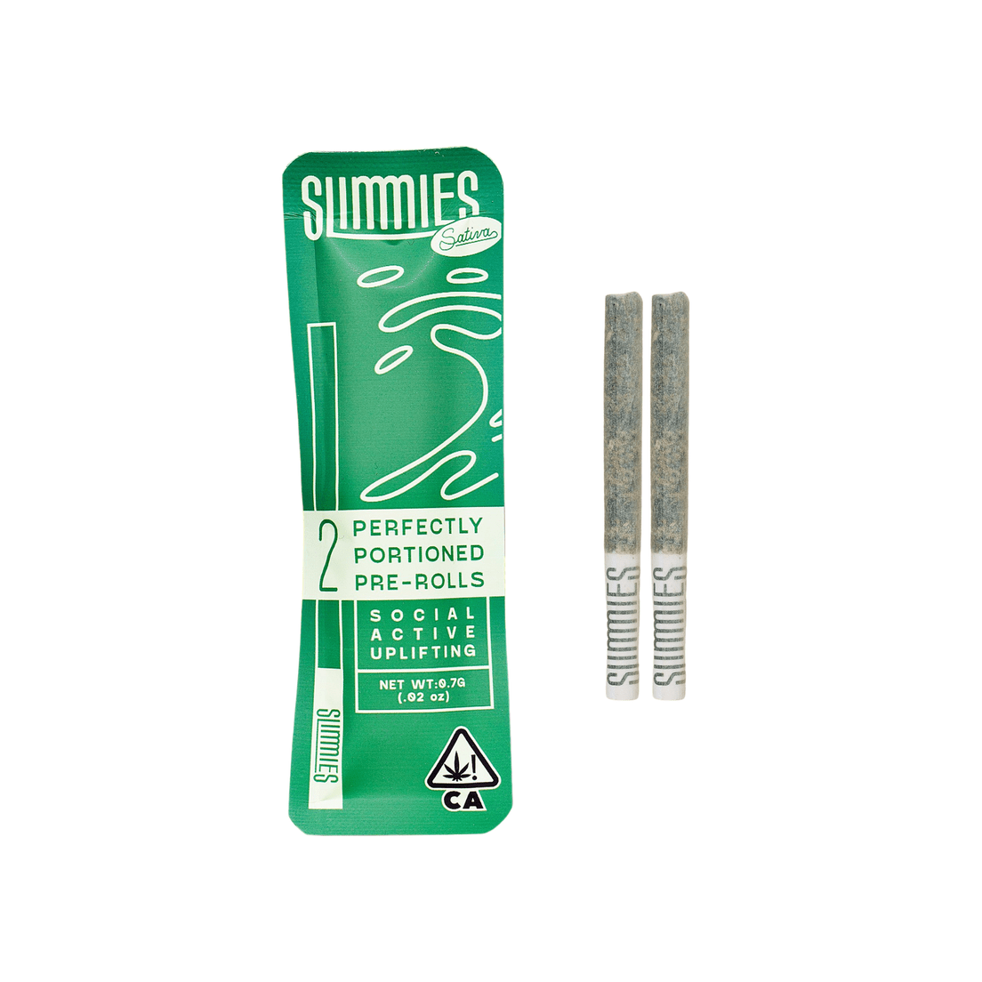 Slimmies | Prerolls | 2 x .35g | Lemon Tart