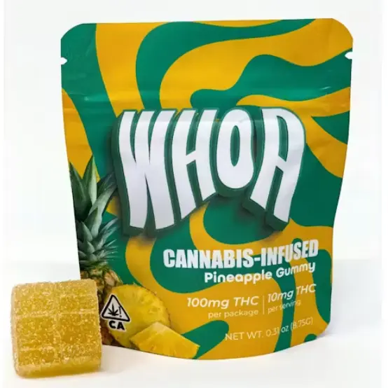 Whoa - Pineapple Gummy - Bite - 8.75 g